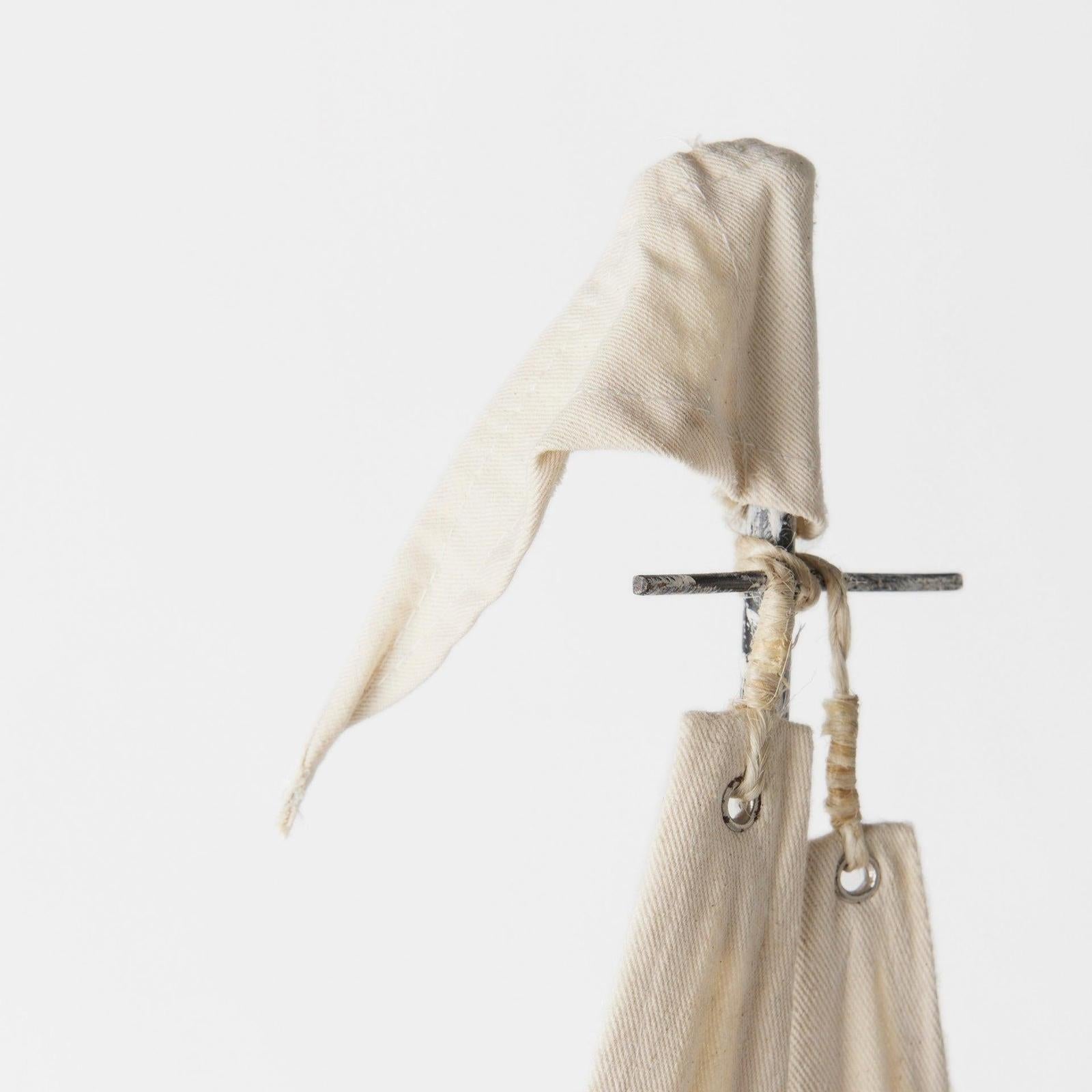 Mercana Tartane Brown/Cream Nautical Inspired Sailboat