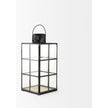 Mercana Gamfield Black Metal and Glass Lantern