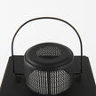 Mercana Gamfield Black Metal and Glass Lantern