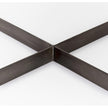 Mercana Faye Metal Base Square Coffee Table