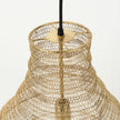 Mercana Halycon Gold Mesh and Iron Pendant Light