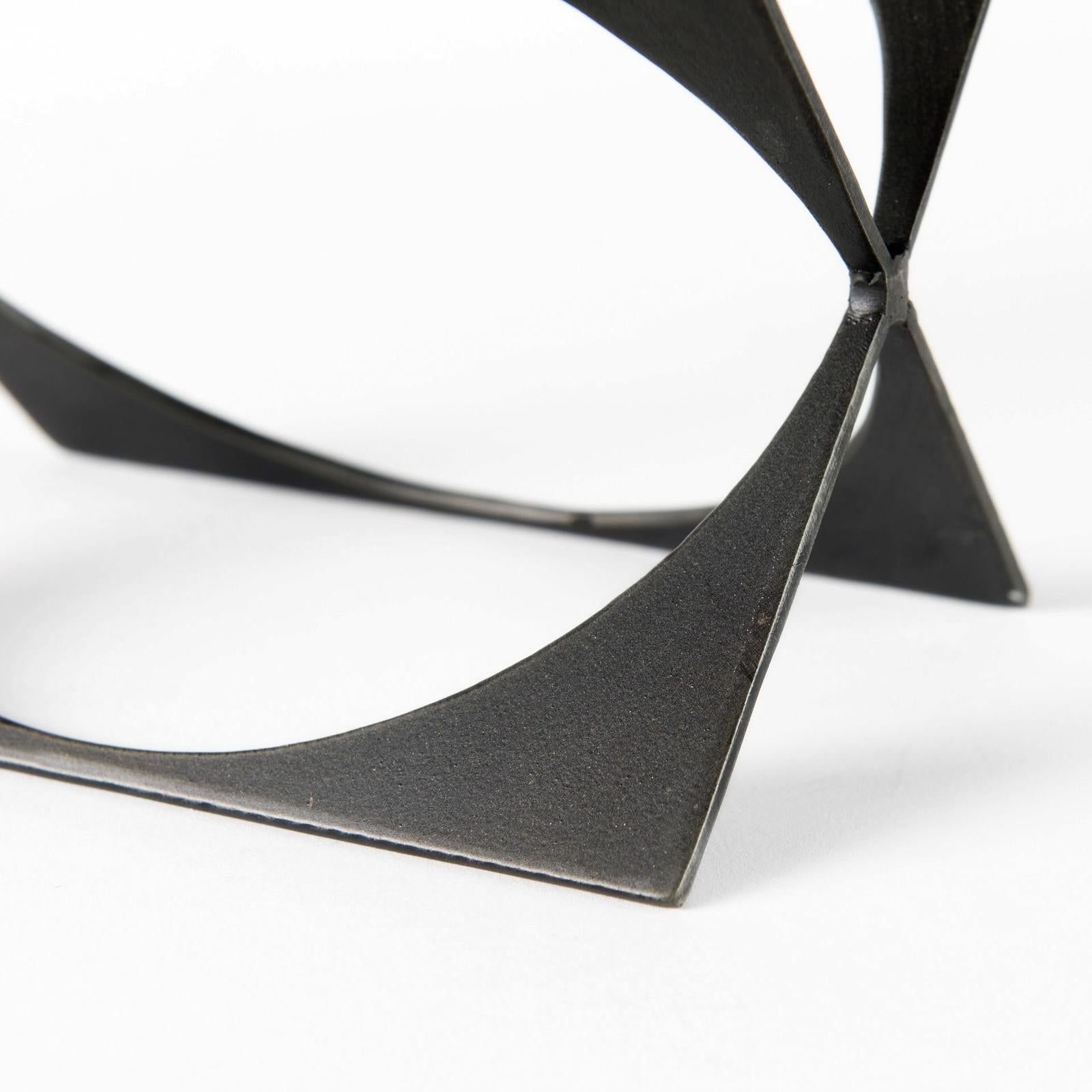 Mercana Lima Gunmetal Metal Decorative Object
