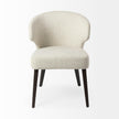 Mercana Niles Wooden Legs Wingback Dining Chair