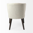 Mercana Niles Wooden Legs Wingback Dining Chair