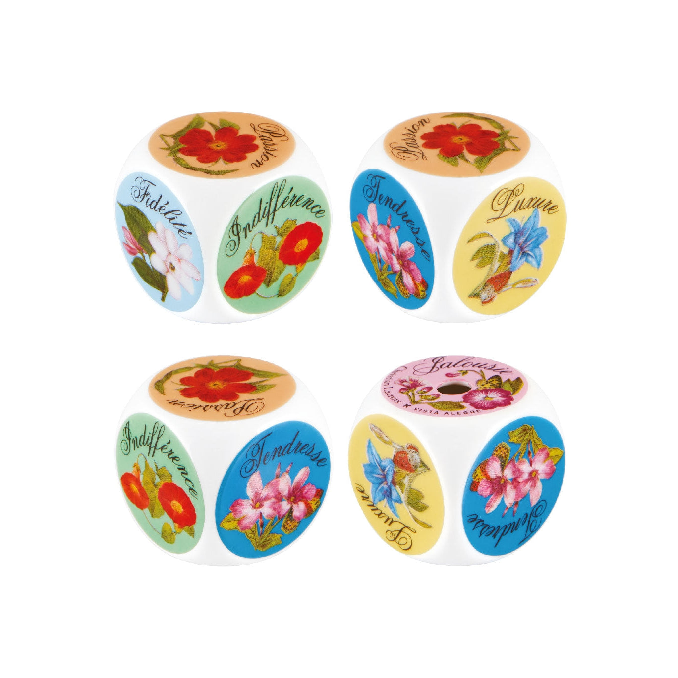 Vista Alegre Fete Vos Jeux Love Dices by Christian Lacroix