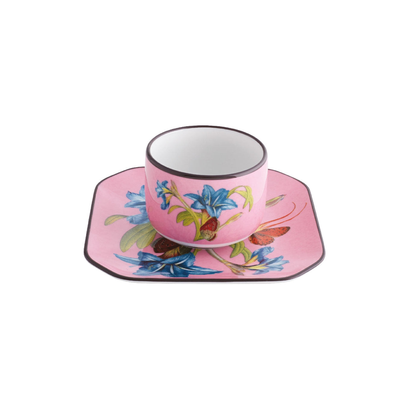 Vista Alegre Fete Vos Jeux Coffee Cups and Saucers by Christian Lacroix - Set 4