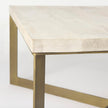 Mercana Faye Metal Base Square Coffee Table