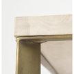 Mercana Faye Metal Base Square Coffee Table