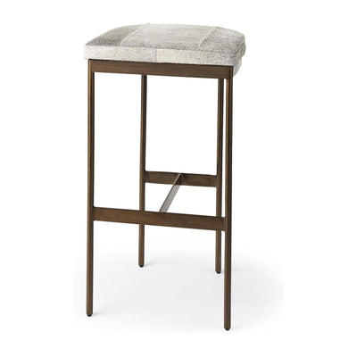 Mercana Millie Hair-on-hide Bar Stool