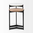Mercana Larkin Marble & Nesting End/Side Tables