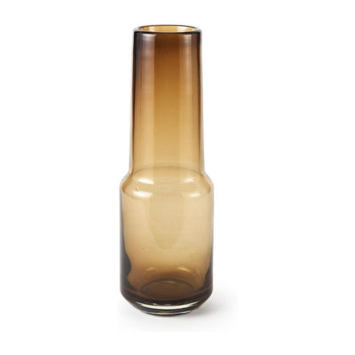Mercana Amrita Golden Brown Glass Vase