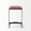 Mercana Tyson Leather W/ Metal Frame Counter Stool