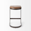 Mercana Tyson Leather W/ Metal Frame Counter Stool