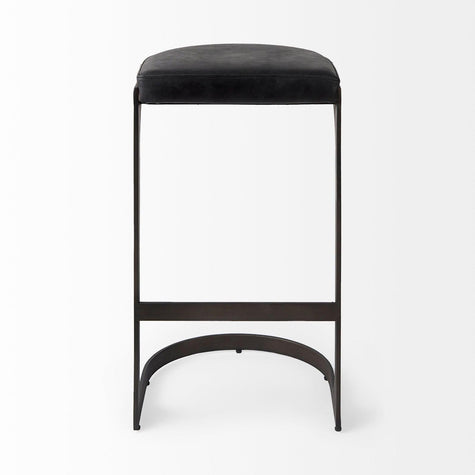 Mercana Tyson Leather W/ Metal Frame Bar Stool Clearance