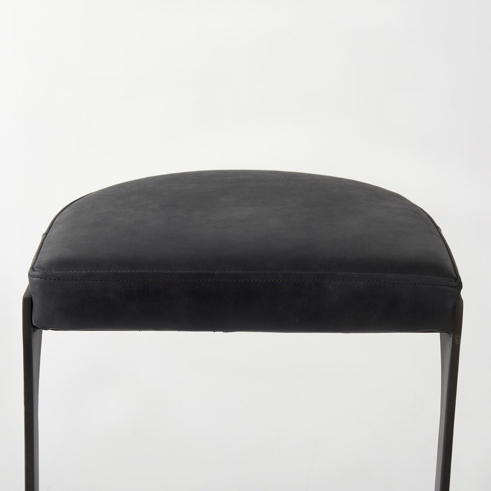 Mercana Tyson Leather W/ Metal Frame Bar Stool Clearance