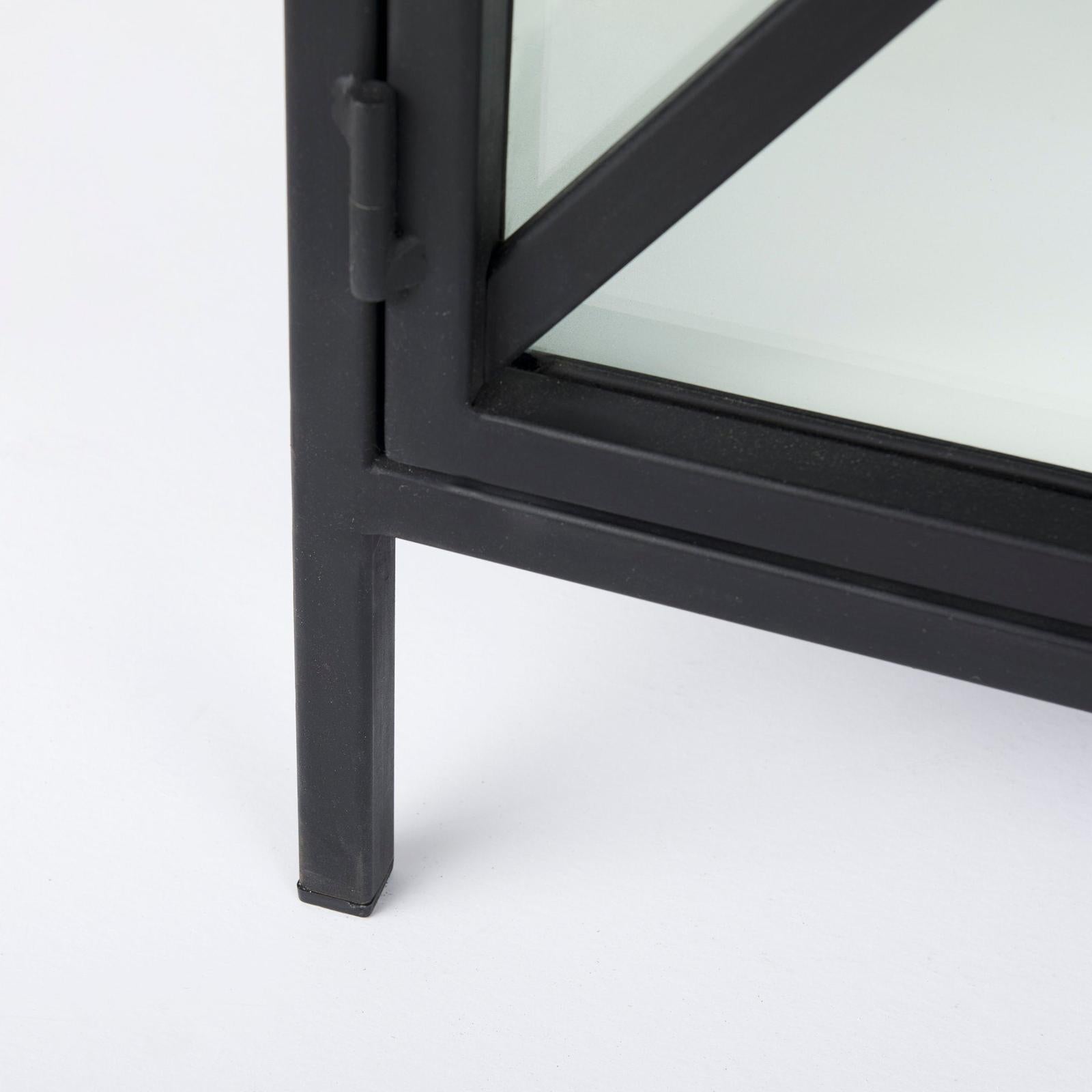Mercana Aurelia Two Door Glass Cabinet Clearance