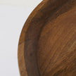 Mercana Marquisa Light Brown Wood W/ Black Metal Base Nesting Side Tables- Set of 2