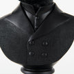 Mercana Murray Black Painted Resin Fox in a Suit Bust