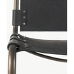 Mercana Berbick Black Leather W/ Iron Frame Counter Stool Clearance