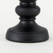 Mercana Mozart Black Painted Resin Deer Bust