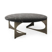 Mercana Reinhold Round Metal Base Coffee Table