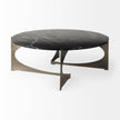 Mercana Reinhold Round Metal Base Coffee Table