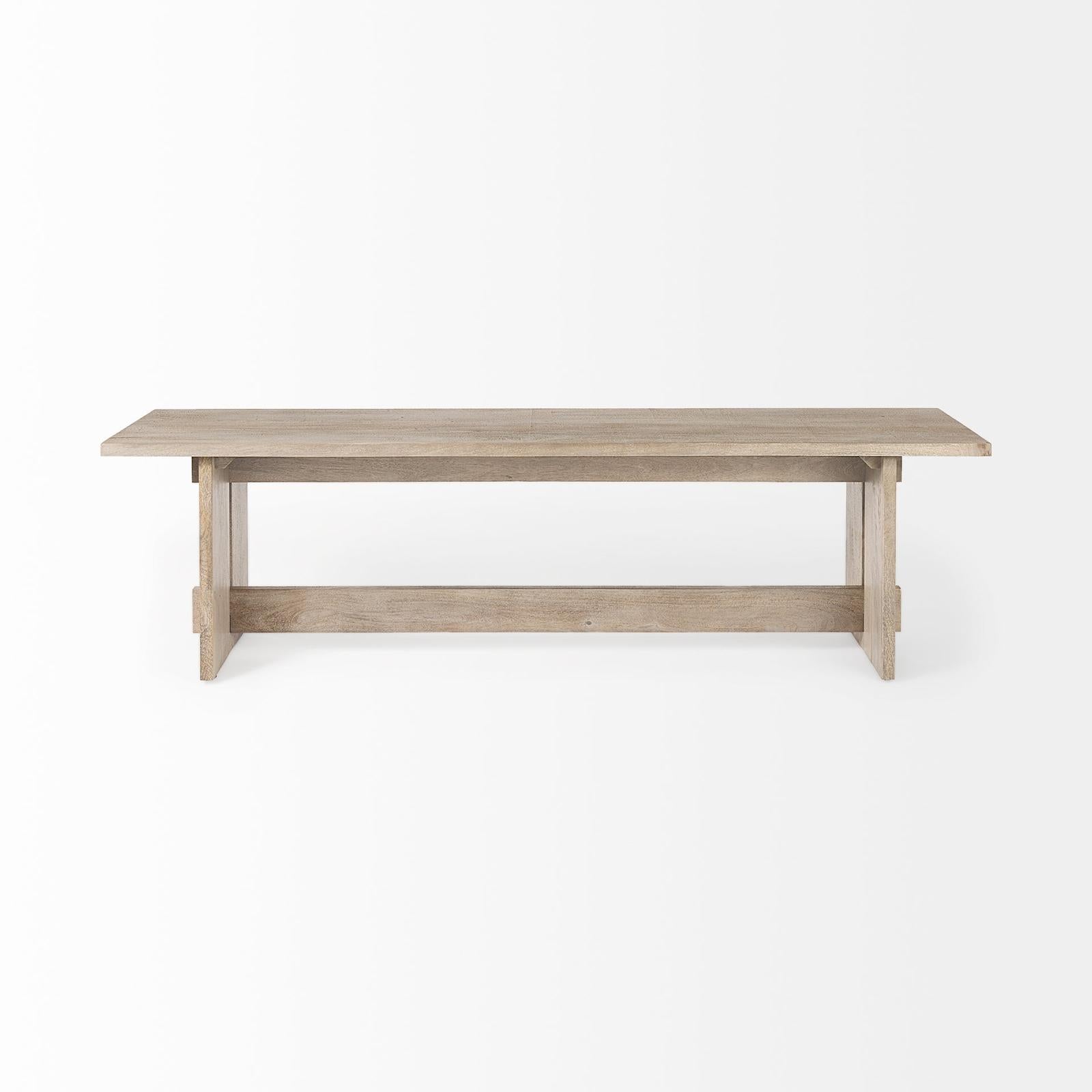 Mercana Aida Wood Dining Bench