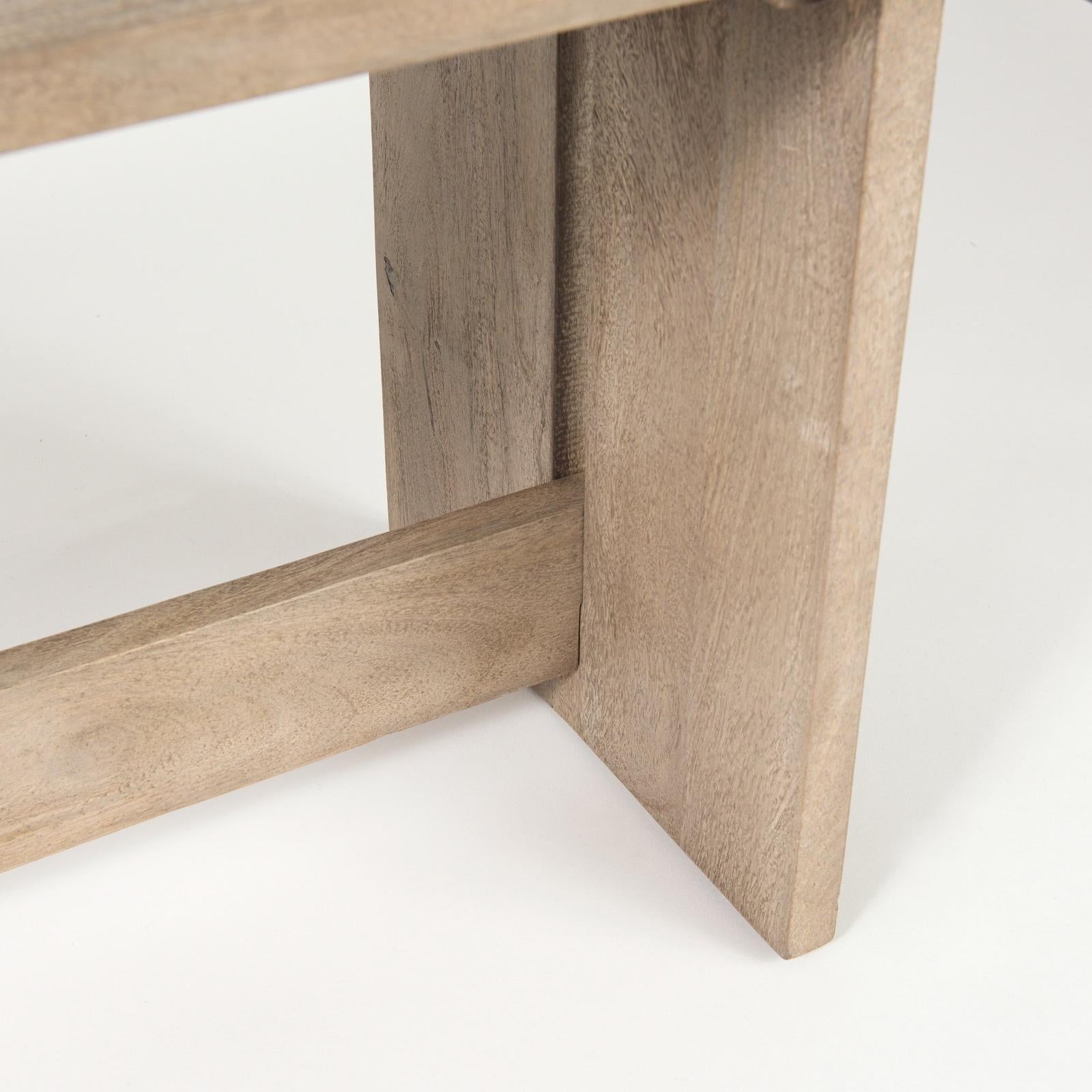 Mercana Aida Wood Dining Bench