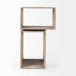 Mercana Simul Light Brown Wood Modular Shelving Unit- Set of 2 Clearance