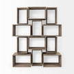 Mercana Simul Light Brown Wood Modular Shelving Unit- Set of 2 Clearance