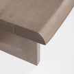 Mercana Konstantin Medium Brown Wood W/ Live Edge Rectangular Dining Table