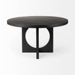 Mercana Liesl Wood W/ Circular Top Dining Table