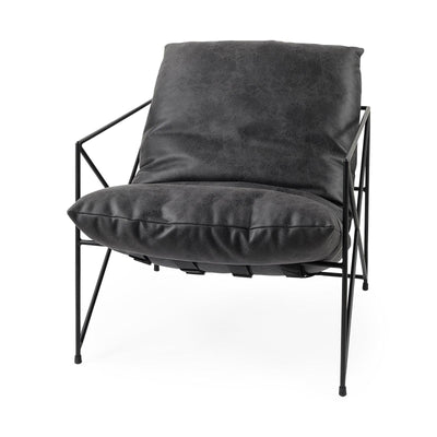 Mercana Leonidas Metal Frame Accent Chair