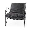 Mercana Leonidas Metal Frame Accent Chair