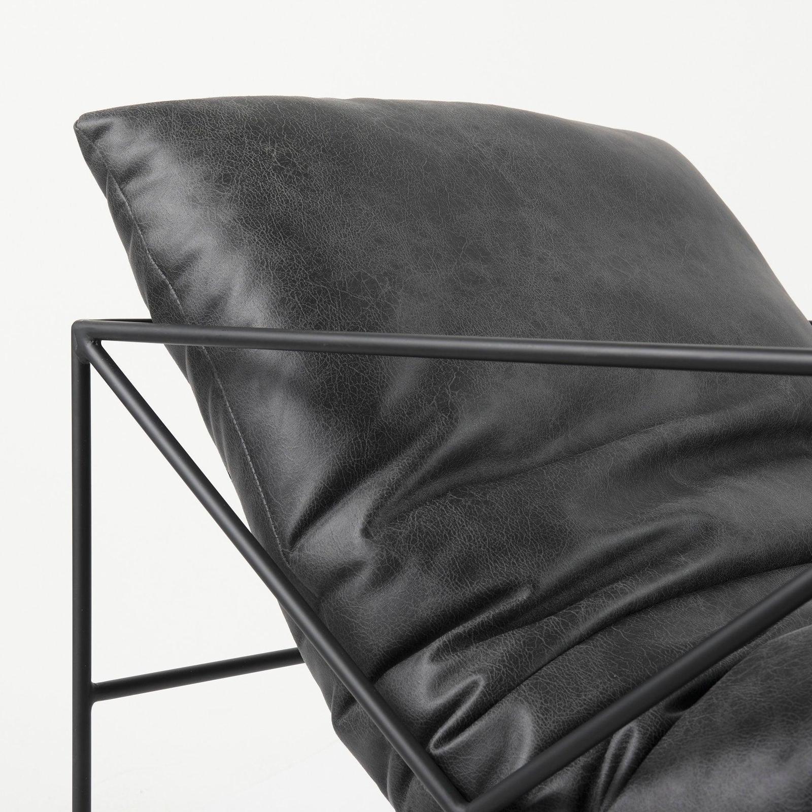 Mercana Leonidas Metal Frame Accent Chair