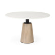 Mercana Maxwell Round Accent Pedestal Bistro Table