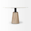 Mercana Maxwell Round Accent Pedestal Bistro Table
