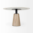 Mercana Maxwell Round Accent Pedestal Bistro Table