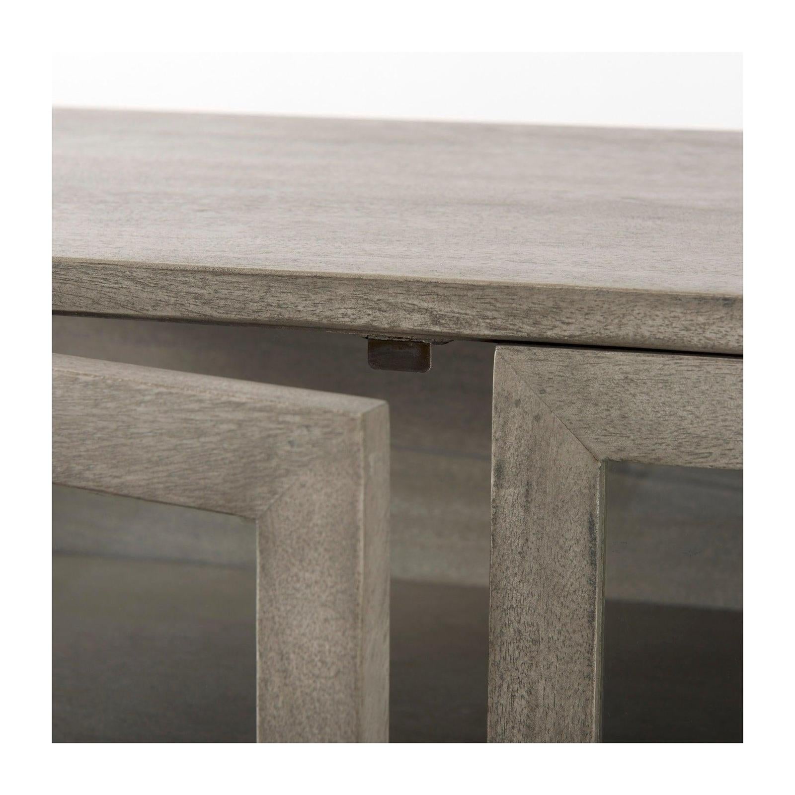 Mercana Arelius Glass Doors Accent Cabinet