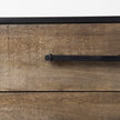 Mercana Alvin Wood W/Metal Framing Accent Cabinet