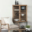 Mercana Arelius Wood Display Cabinet