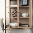 Mercana Arelius Wood Display Cabinet