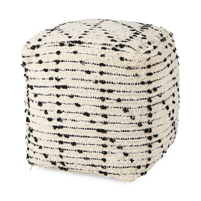 Mercana Aarohi Cotton Patterned Pouf