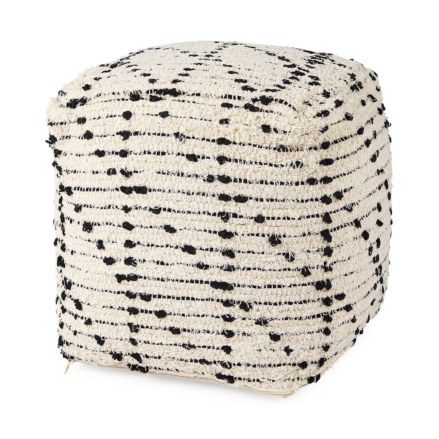 Mercana Aarohi Cotton Patterned Pouf