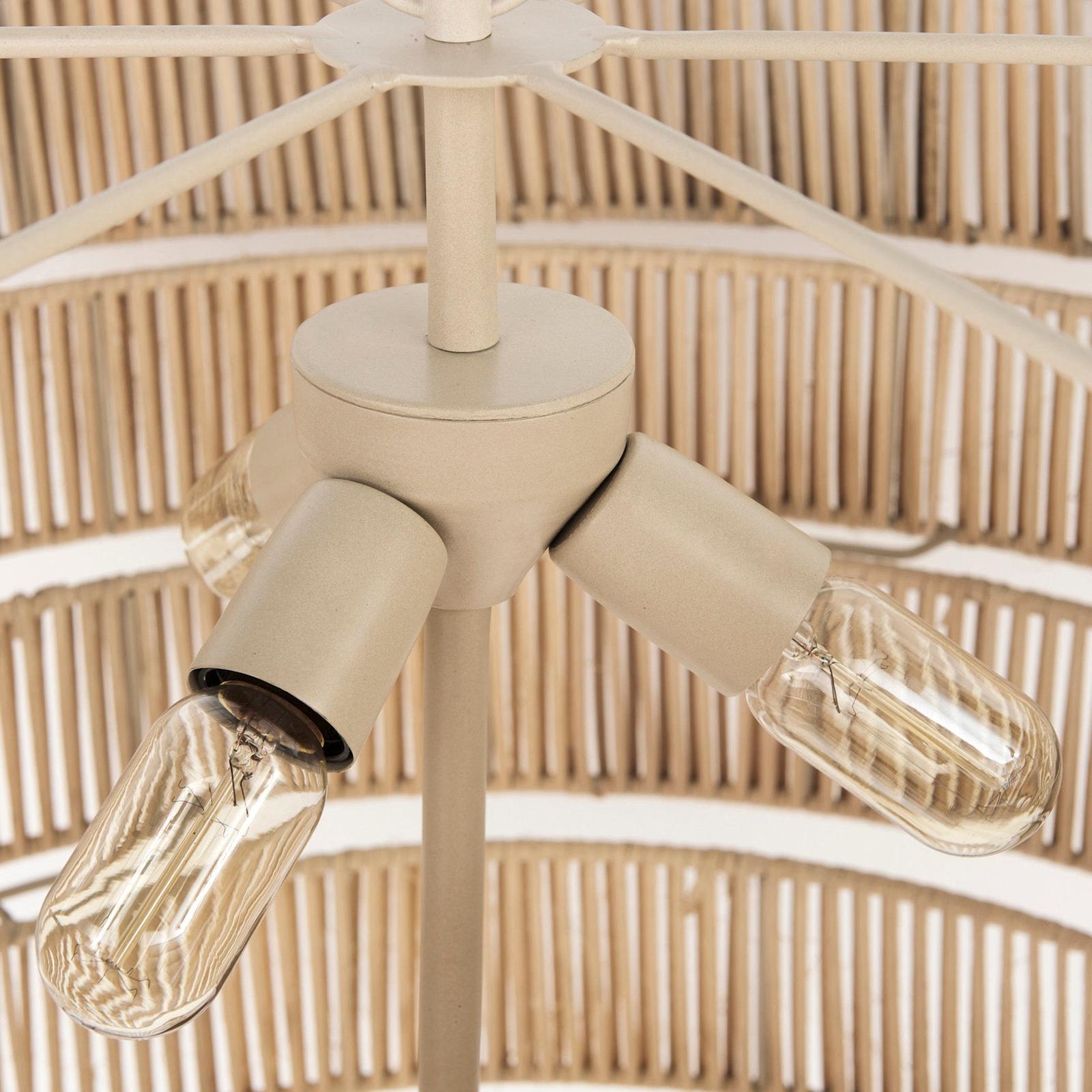 Mercana Marimba Natural Cane 6 Tier Chandelier