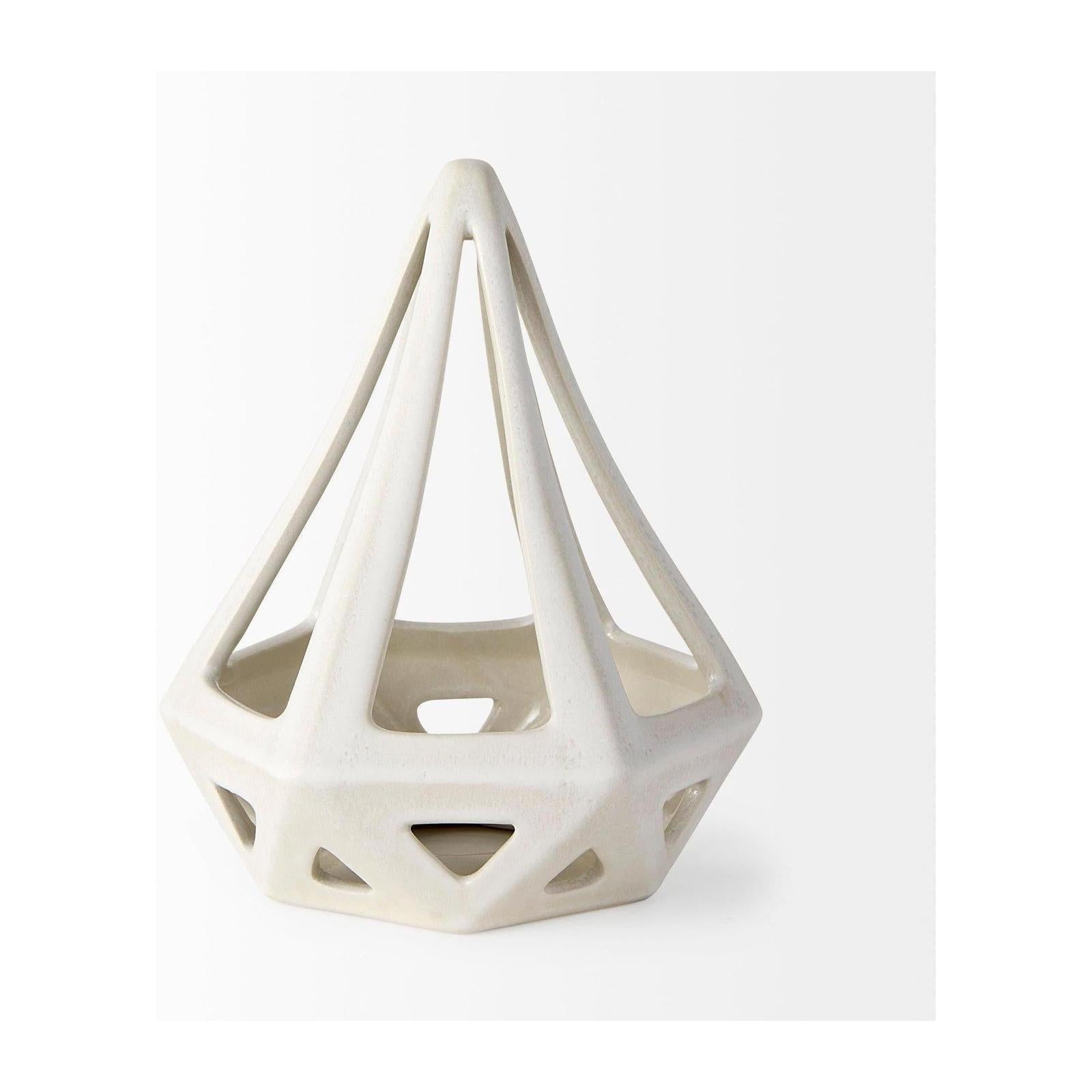 Mercana Hood Geometric Ceramic Object Clearance
