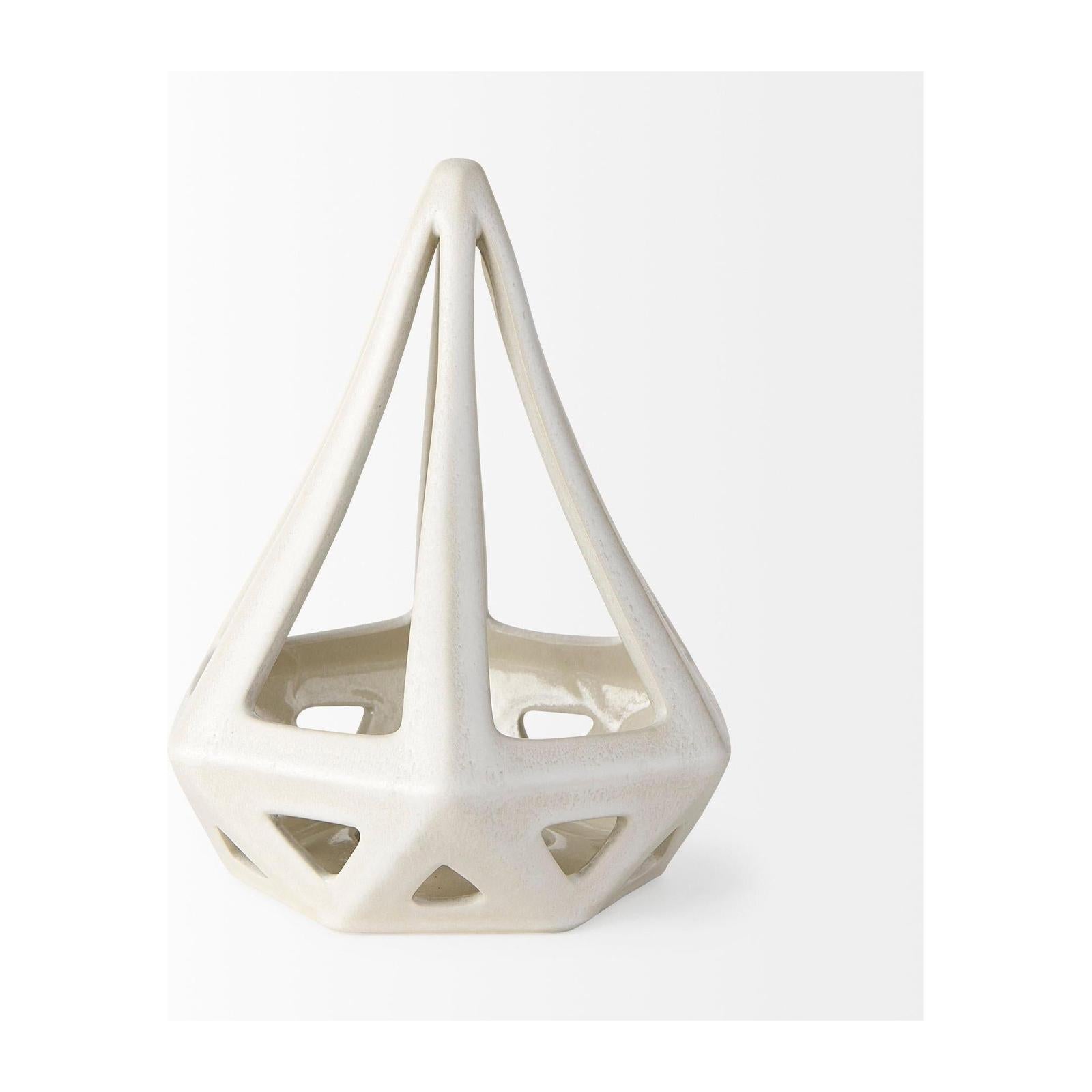 Mercana Hood Geometric Ceramic Object Clearance