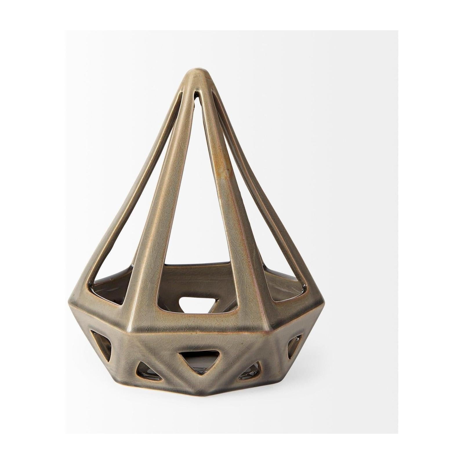 Mercana Hood Geometric Ceramic Object Clearance
