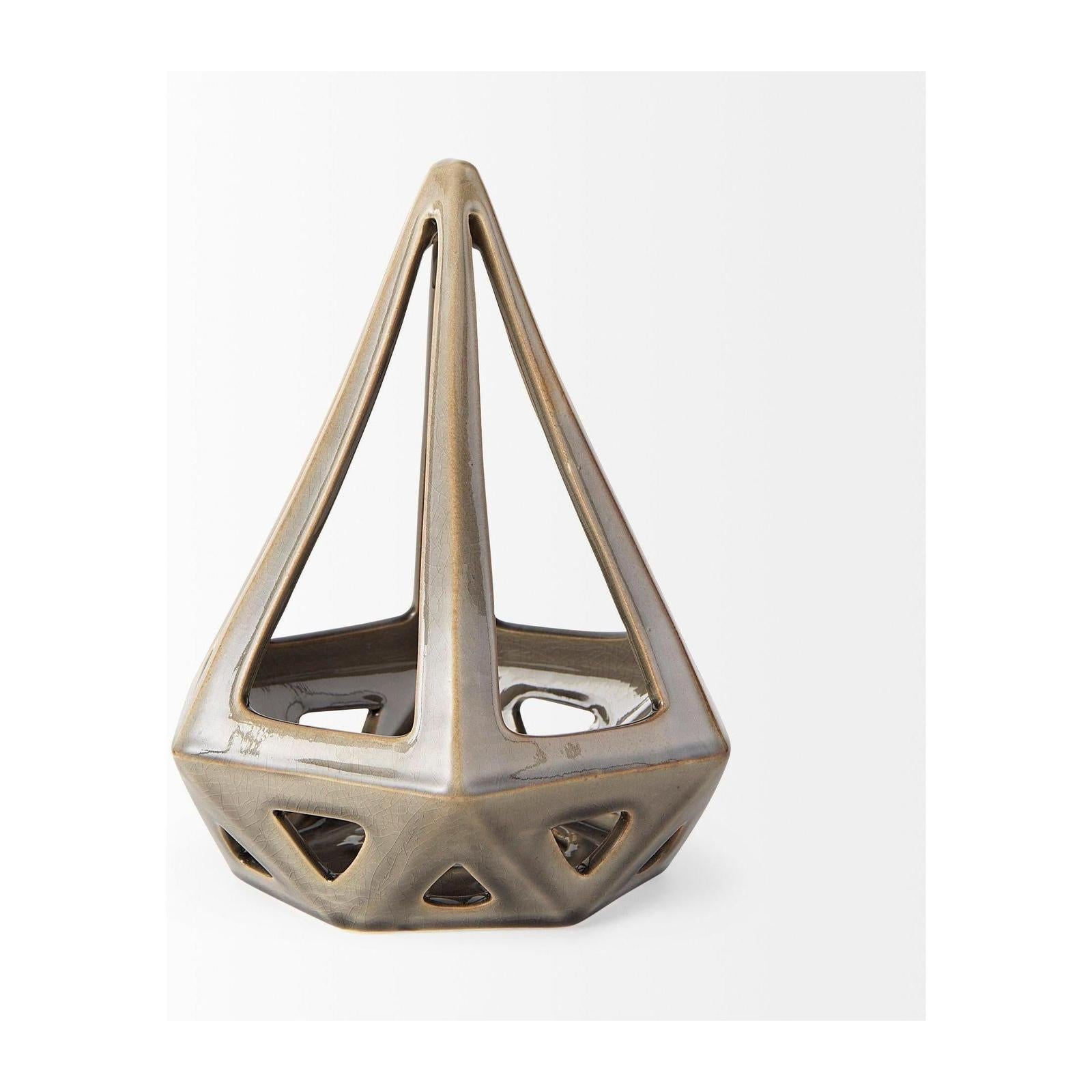 Mercana Hood Geometric Ceramic Object Clearance