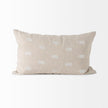 Mercana Lacey Beige/White Decorative Pillow Cover Clearance